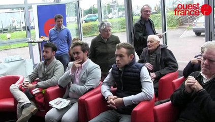 La rédaction Ouest-France décentralisée chez Techneau à Marigny