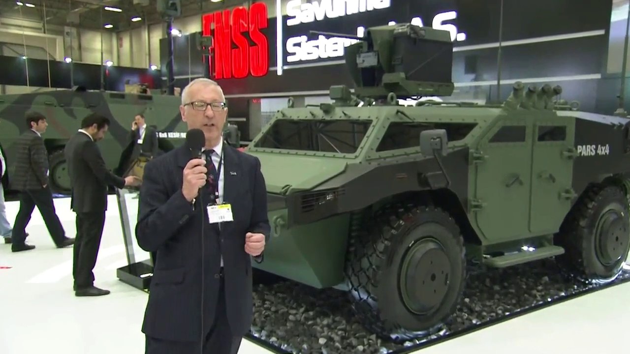 FNSS unveils Pars 4x4 armoured tactical vehicle at IDEF 2015