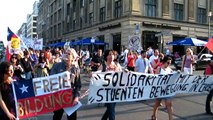 Berlín apoya al movimiento estudiantil de Chile - ¡Educación gratuita y de calidad!