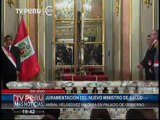 Ceremonia de Juramentación del nuevo Ministro de Salud, Aníbal Velásquez