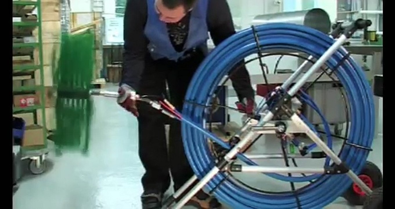 Pressovac - air duct cleaning system