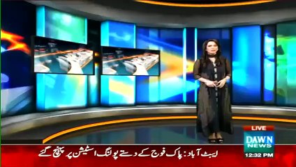 Kohat - Female Presiding officer Caught while casting extra vote for PTI