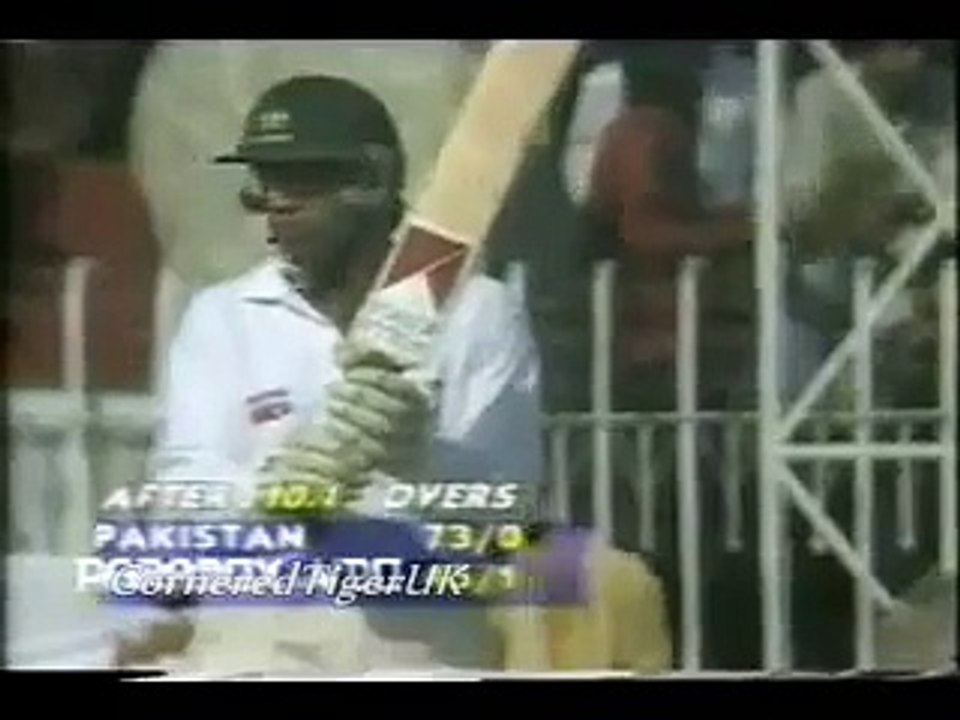 Saeed Anwar Hitting Six to Glenn McGrath