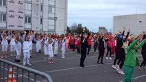 Flashmob pour l'inauguration d'un studio de danse