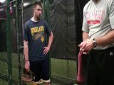 Pitching - How to improve follow through :  Towel Drill for pitchers