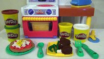 Play-Doh Meal Makin' Kitchen How to Make Play-Doh Pizza, Tacos, and Burgers Toy Playset