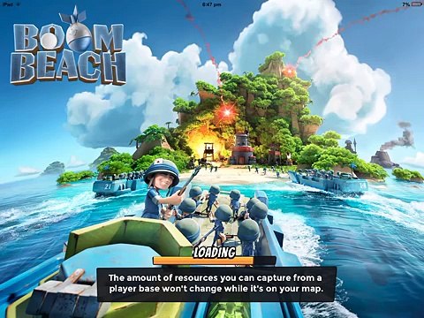 BOOM BEACH Triche Diamants et bois et or illimité, ios android pc 2015
