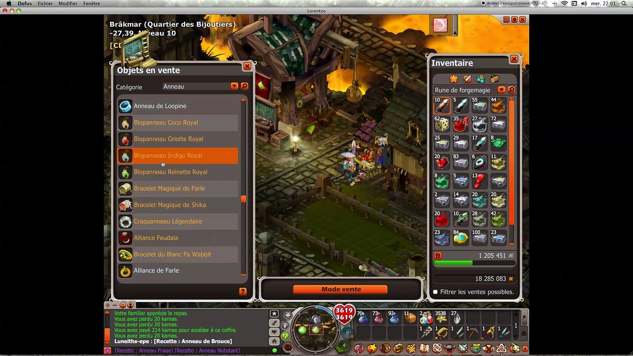 Dofus/Se faire des kamas ep1