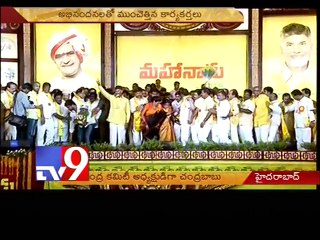 Chandrababu Naidu elected TDP central committee president