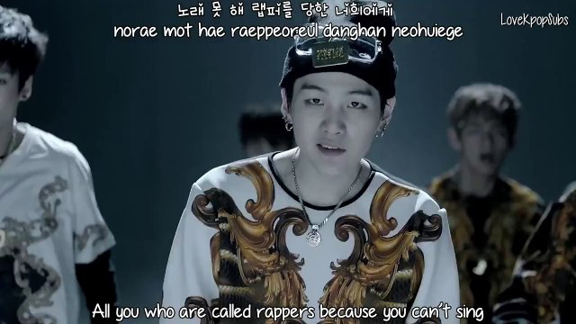 BTS - We Are Bulletproof Pt.2 MV [English subs + Romanization + Hangul] HD
