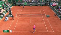 Roland Garros : Nick Kyrgios amazing shot between legs against Andy Murray