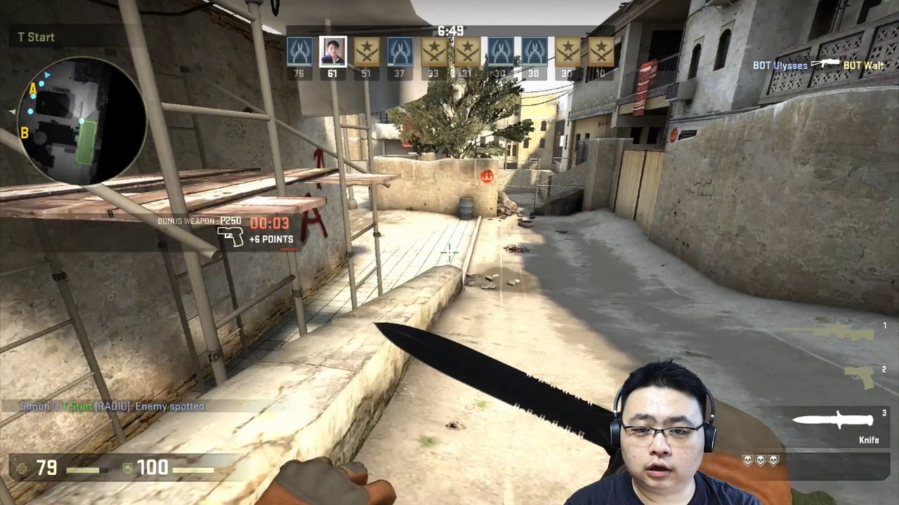 Let's Play CS GO AWP Bots Training (Counter-Strike Global Offensive)