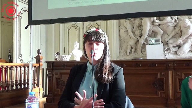 Pauline Hillier - porte-parole Femen - conférence Droits humains pour tou-te-s - 21/05/2015