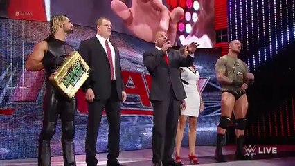 John Cena and Dean Ambrose get some Night of Champions payback- Raw, Sept. 22, 2014