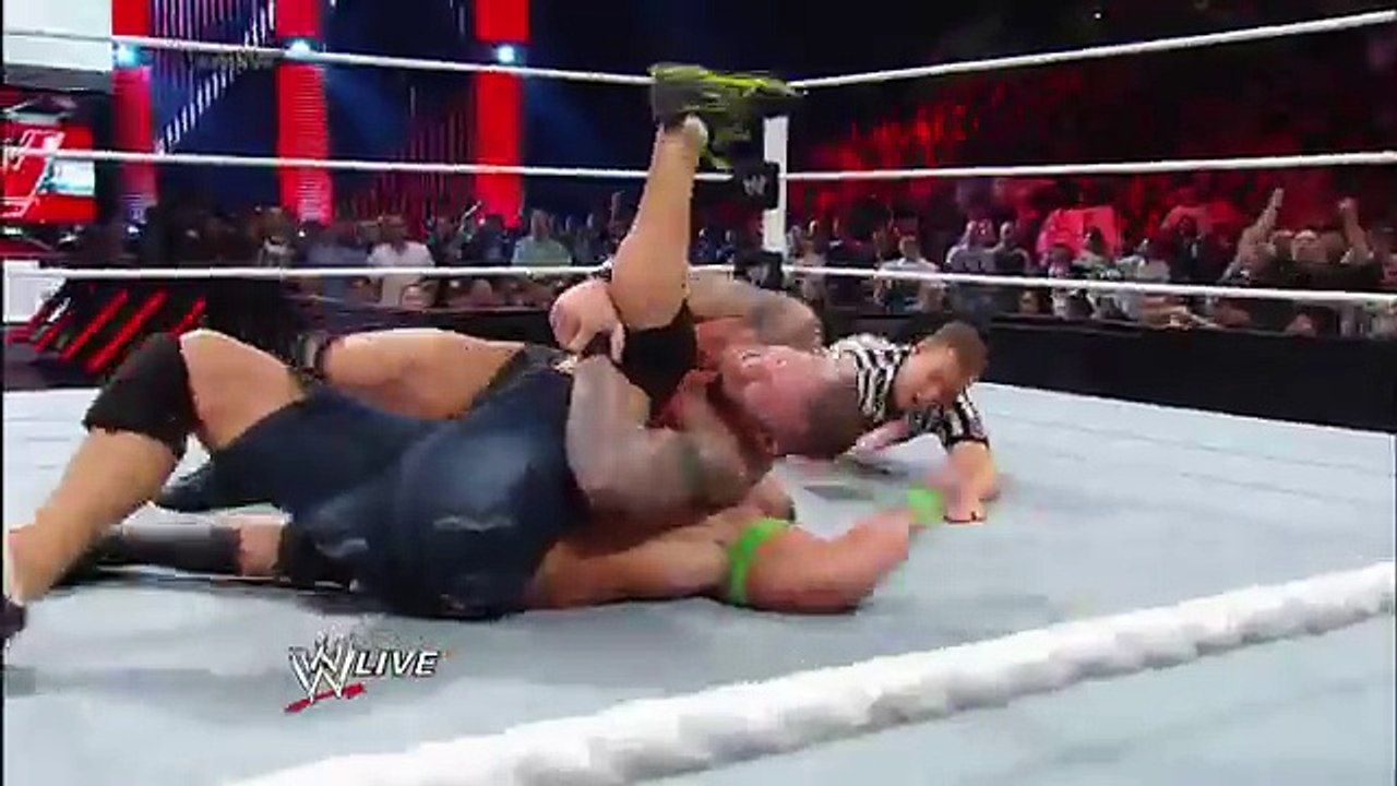 John Cena vs. Randy Orton- Raw, Feb. 10, 2014