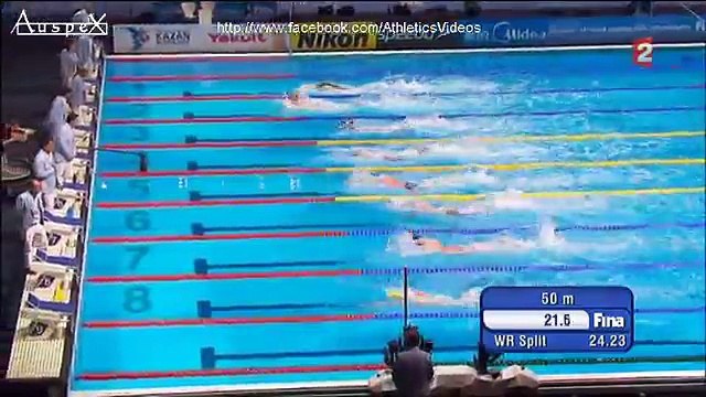 Yannick Agnel champion du monde 2013 du 200m nage libre