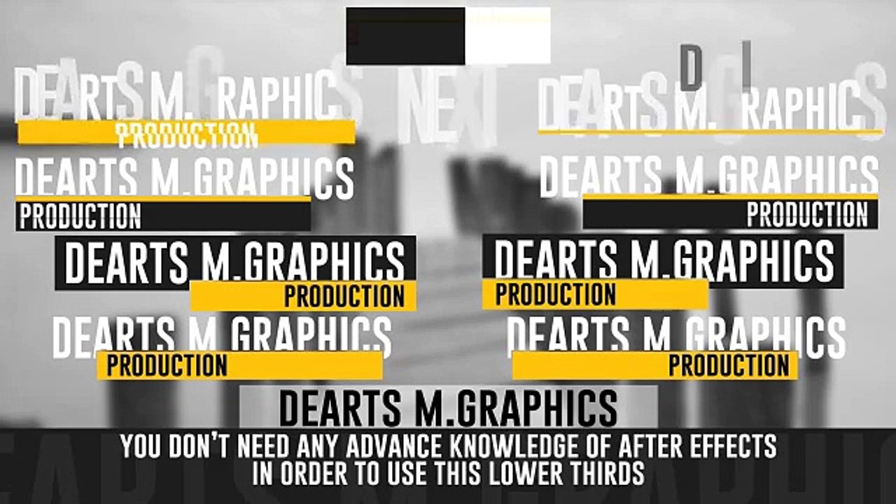 After Effects Project Files - Text Animation Lower Third - VideoHive 8539723