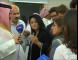 Bahrain Sheikh Khaled bin Ahmed al Khalifa Confronted by Press and witness.