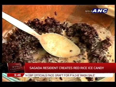 Have you tried Sagada's red rice ice candy?