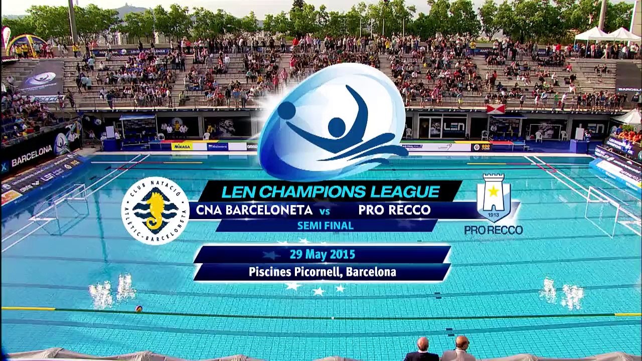 Highlights Pro-Recco vs CN Atletic-Barceloneta - Final Six, Barcelona 2015