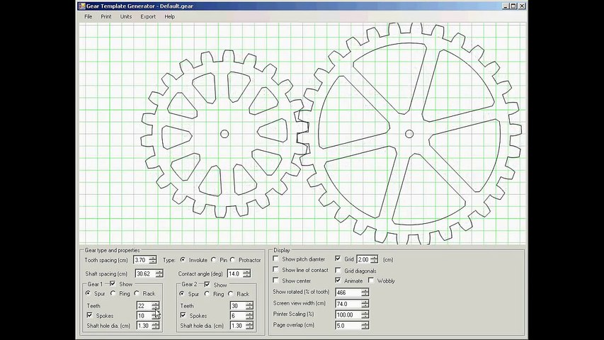 Keygen Gear Template Generator