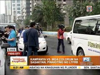 Video herunterladen: LTFRB steps up drive vs colorum cabs