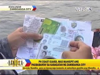 PCG tightens watch on Zamboanga coast