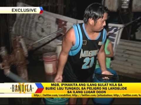 MGB: Zambales gov't warned vs landslides