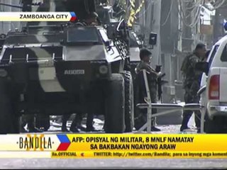Fierce clashes erupt anew in Zamboanga