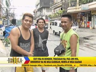 Dondon Lanuza ready to go home