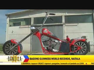 Watch world's smallest dog, largest motorcycle