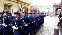 Das Wachbataillon BMVg zur Ministerkonferenz in Freiburg / An der Alten Wache