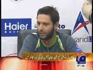 Download Video: Shahid Afridi Press Conference 21 may 2015 Confident for Pak Vs Zim T20 Match - YouTube