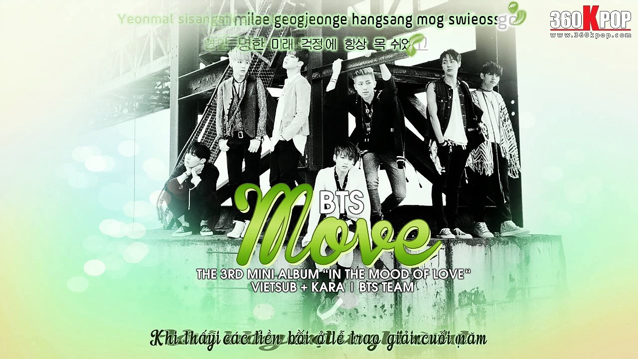 [Vietsub+Kara]Move - BTS [BTS Team]
