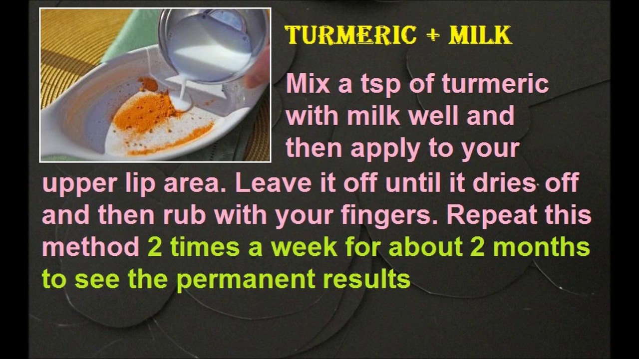 UPPER LIP HAIR REMOVAL AT HOME NATURALLY - PAINLESS TREATMENT