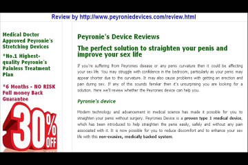 Peyronies Device Reviews
