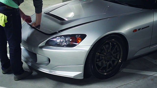 20150122 AP2 S2000 Sound check — OEM intake, exhaust, catalytic converter, Amuse hood