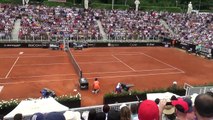 Tennis - Internazionali BNL d'Italia 2015 - Fognini vs Berdych - fasi di gioco