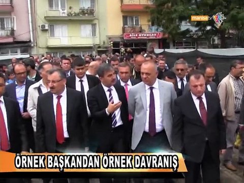 ÖRNEK BAŞKANDAN ÖRNEK DAVRANIŞ
