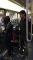Blague douteuse dans le métro parisien