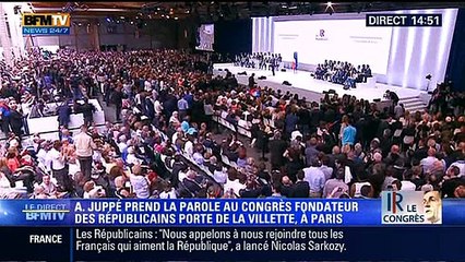 Alain Juppé "peiné" par les sifflets au congrès de l'UMP