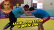 PICS Aamir Khan Practising Wrestling Moves - Watch Now!
