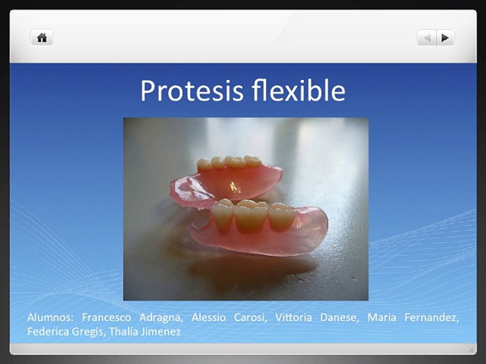 Protesis flexible