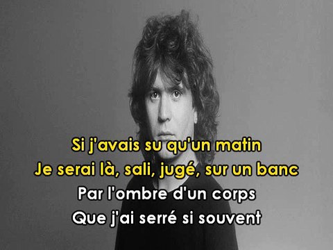 KARAOKE DANIEL BALAVOINE - Mon fils ma bataille