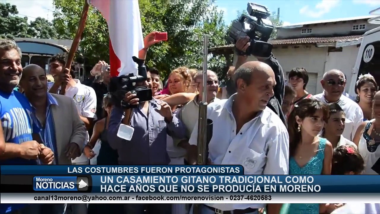 Casamiento gitano en Moreno