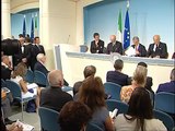 World Tourism Expo - Conferenza stampa a Palazzo Chigi con i Ministri Gnudi e Clini