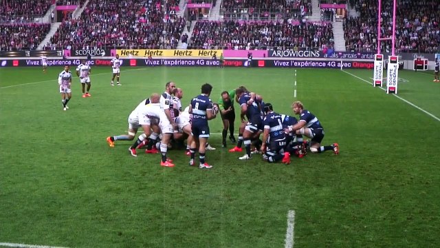 TOP14 - Stade français - Racing Metro 92: Essai Waisake Nayacalevu (PAR) - Barrage - Saison 2014/2015