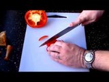 Como cortar corretamente os Pimentos