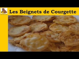Les beignets de courgette (recette rapide et facile)