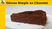gâteau simple au chocolat (recette facile)